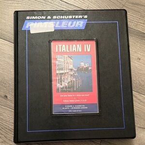 Italian IV Language Course Binder